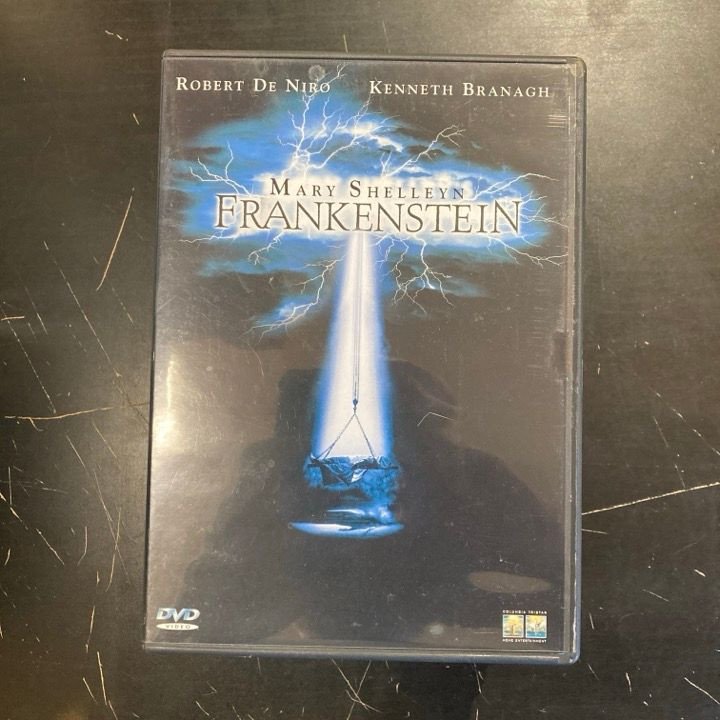 Mary Shelleyn Frankenstein DVD (M-/M-) -kauhu/draama-